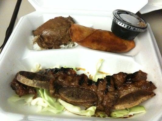 Chicken Adobo, Lumpia, and a Polynesian Style Short Rib