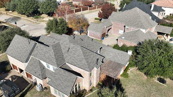 Take a look at our latest roofing project in the heart of Houston!