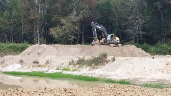 Perrault's Trucking sand pit.