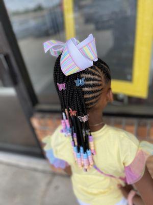 Kids braided style