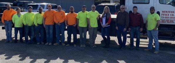 Westenn Fence company staff photo