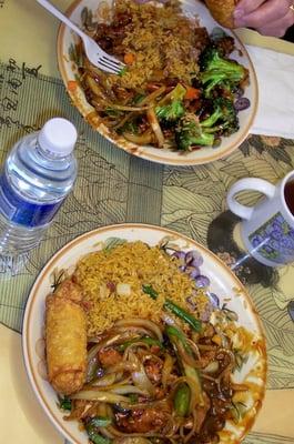 Mongolian Beef, & Beef with Broccoli