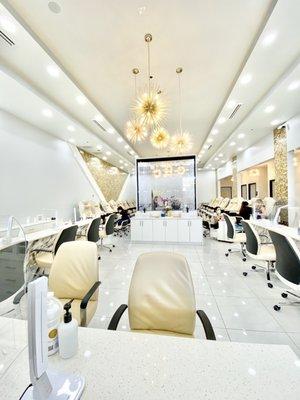 Stunning salon