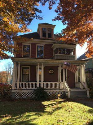 Kramer Law Office Building in downtown Brattleboro.  42 Park Place, Brattleboro, Vermont 05301.