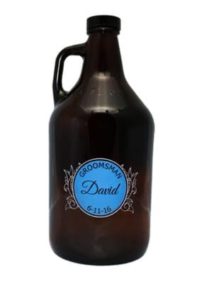 Custom Engraved Beer Growlers and barware for all occasions.