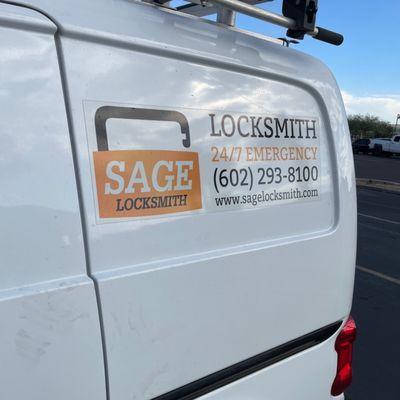 Locksmith van