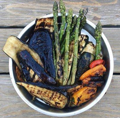 Grilled vegetables