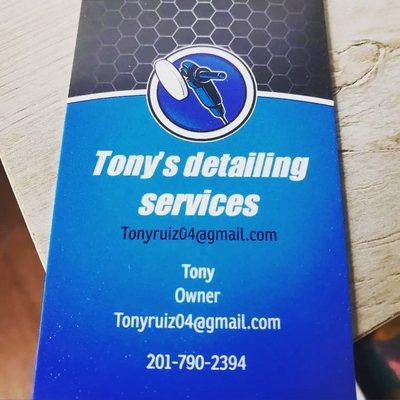 Tony's Detailing Services