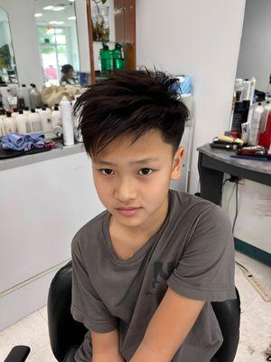 Teen's: low Faded with Style Cut