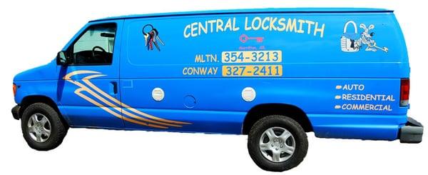 Central Locksmith Van