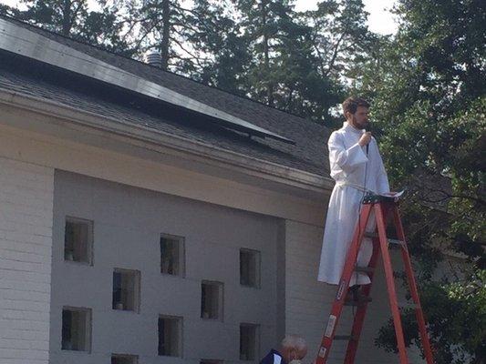 Blessing of some solar panels!