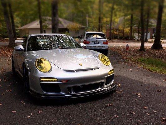 Paint correction and ceramic coating on this beautiful Porsche 911