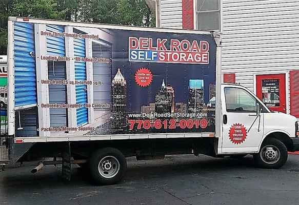 Free truck with new-move in.