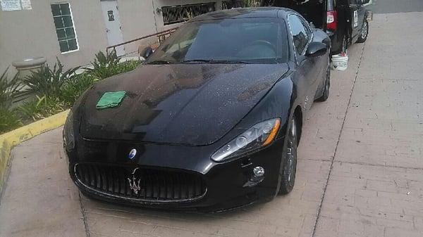 Maserati Gran Turismo BEFORE DETAIL RESTORATION