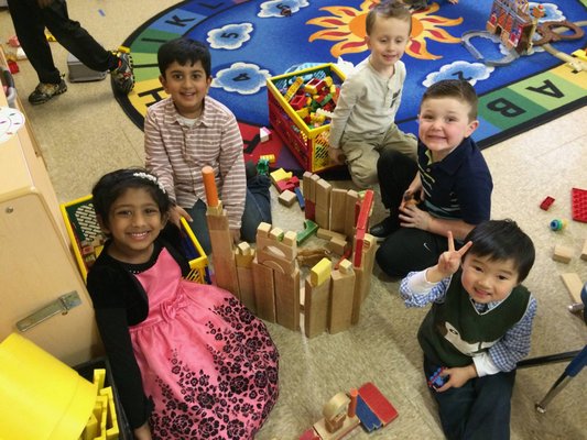 Indoor Play for our Nursery School