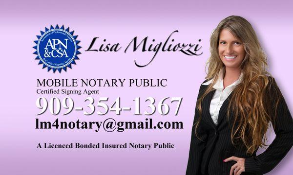 Lisa Migliozzi 4 Notary