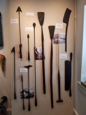 Whaling implements