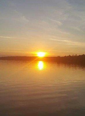 Sunrise over Lake Winnepasaukee, Moltonborough, NH