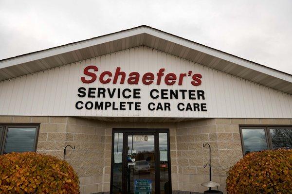 You can find us at 1130 E Commerce Blvd. in Slinger, WI!