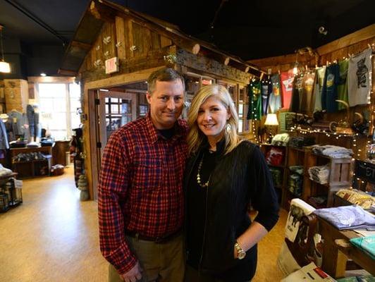 Elkmont Trading Company, owners, Lee Hill, Aimee Hill