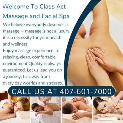 Class Act Massage and Facial Spa