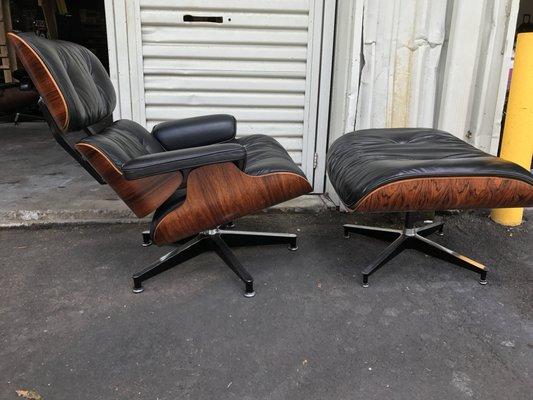 Eames lounge restoration