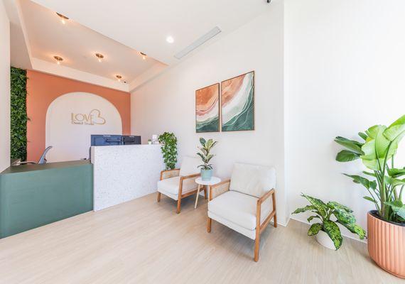 Interior of Love Dental Studio