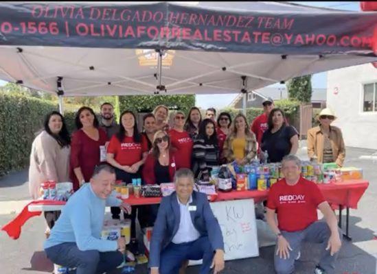 RedDay is a day for Keller Williams to give back and serve the community that so graciously gives to us! 2023 RedDay Food Drive