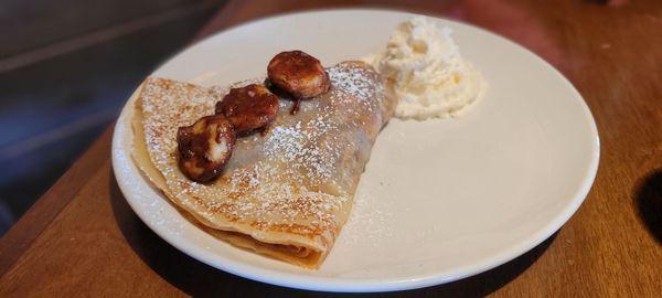 Banana Fosters Crepe