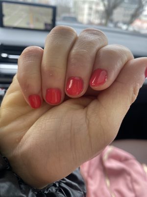 Gel manicure