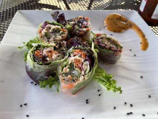 Spicy Crab Summer Roll