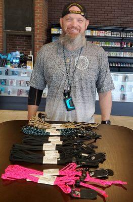 New ZIPster XXL Vape Sling. Ever have a problem with misplacing your vape, problem solved, put it around your neck and forget about it.