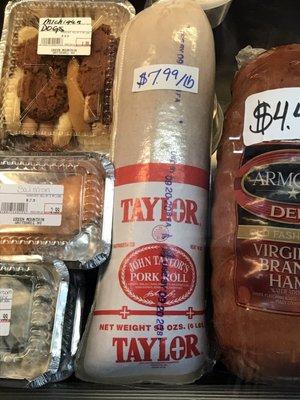 Taylor ham/pork roll for all the NJ folks. Smart