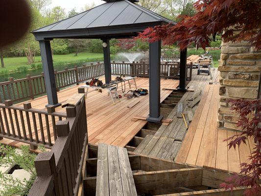 Deck remodel