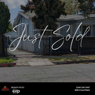 Sold home in Oakland