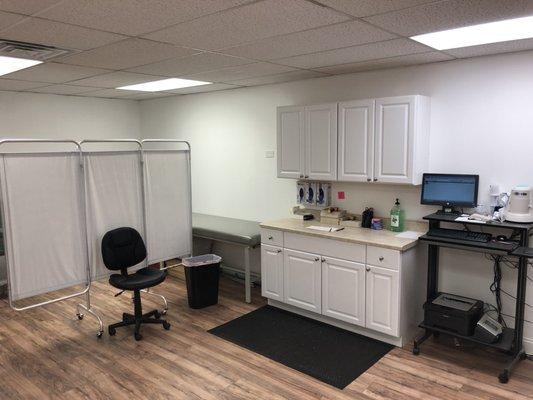 Lab area in Elk Grove Village