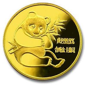 The first Panda coin - 1982