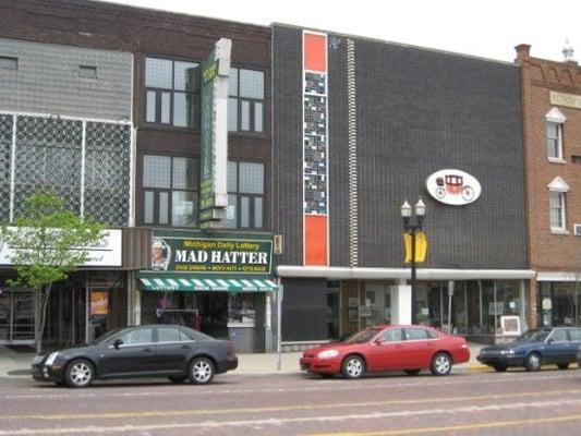 Exterior of the Mad Hatter on S. Saginaw Street.