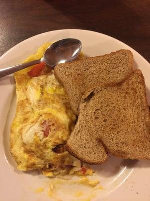 Veggie omelet