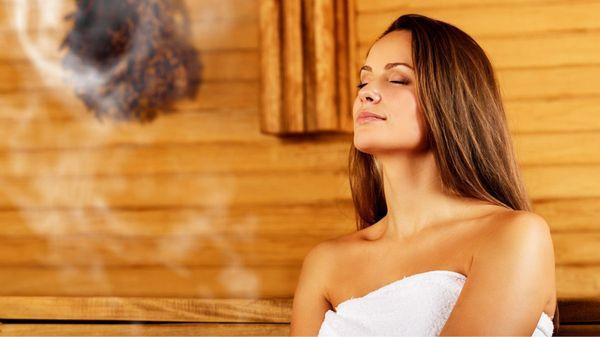 Unwind in our Aromatic Sauna