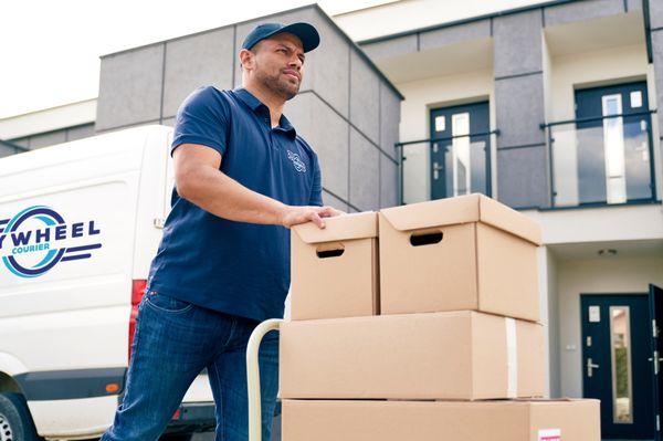 Flywheel Courier is your best choice for reliable service.