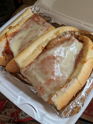 Eggplant Parm sub