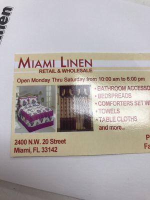 Miami Linen