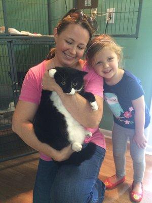 Ed finally got his forever family! enjoy your new life ! Love you XO