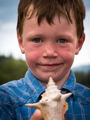 Complete with chocolate cake on his lips... every moment is precious!  Capture yours....
 
                                  ...