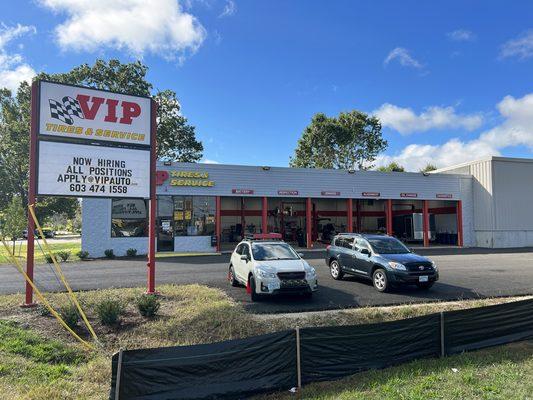 Front of the store at an angle