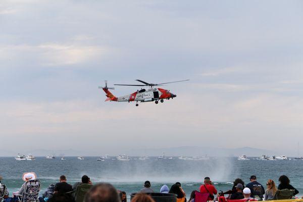 US Coast Guard search & rescue demo