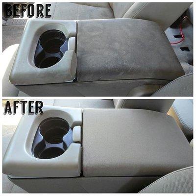 Before and After Center Console