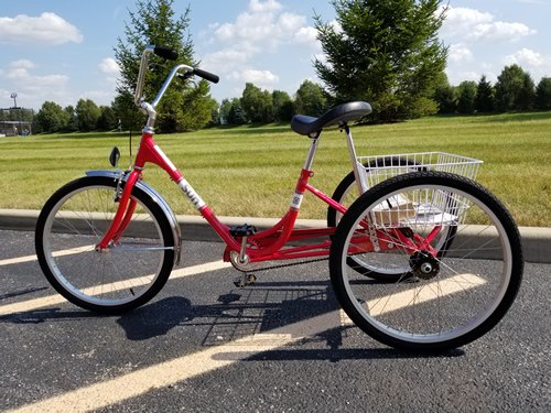 We have converted many adult Sun trikes into electric rides. They are much fun.