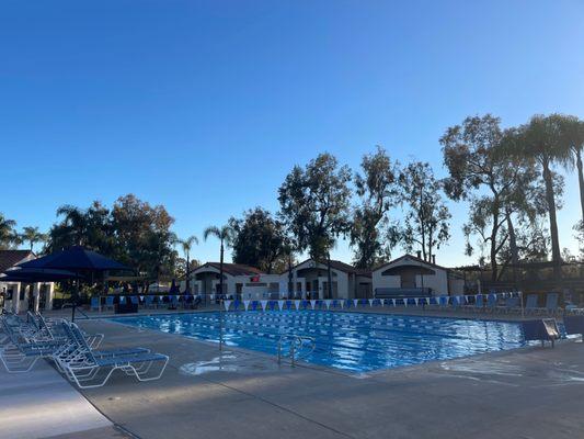 Olympic size swimming pool